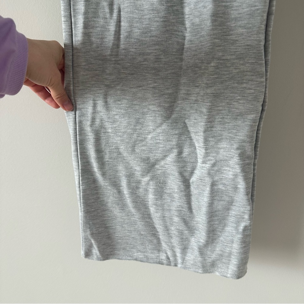 Target Wild Fable Wide Leg Lounge Pants Gray XS  Drawstring Women's Fleece Sweat - Picture 9 of 10